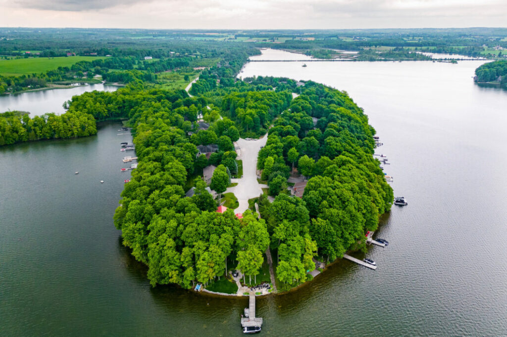 A real estate photo in Flesherton, Ontario taken by Elevated Photos Canada.