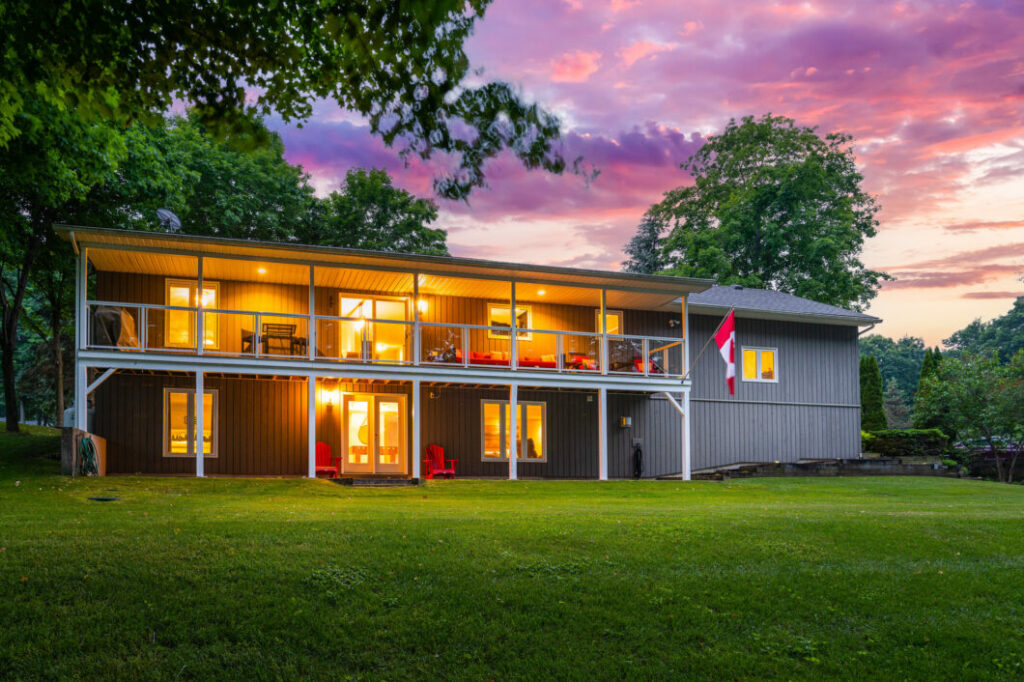 A real estate photo in Flesherton, Ontario taken by Elevated Photos Canada.