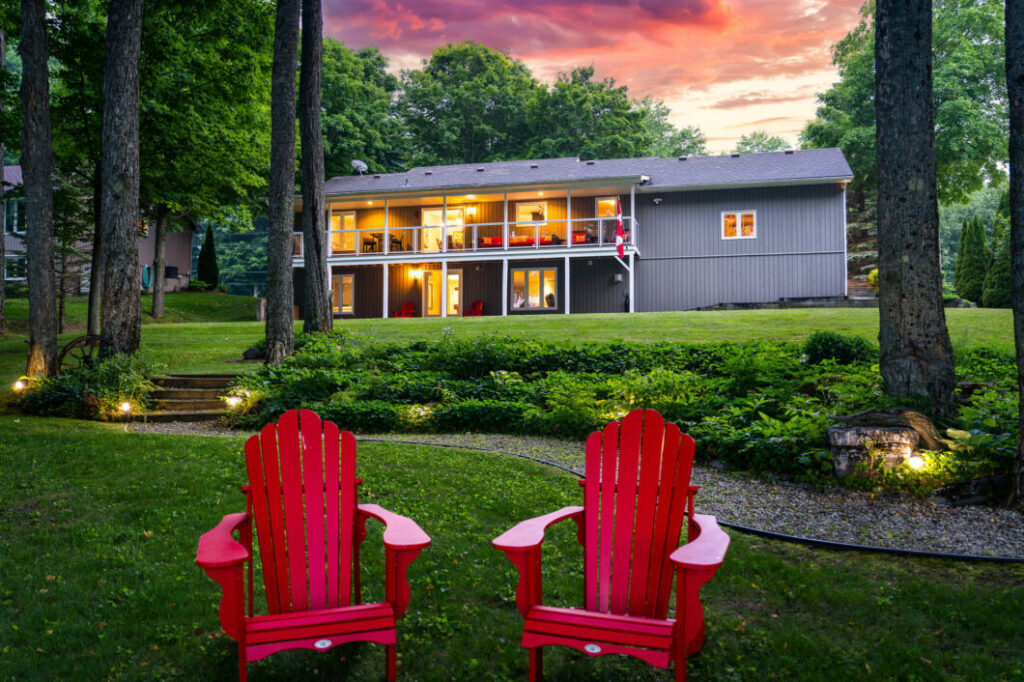 A real estate photo in Flesherton, Ontario taken by Elevated Photos Canada.