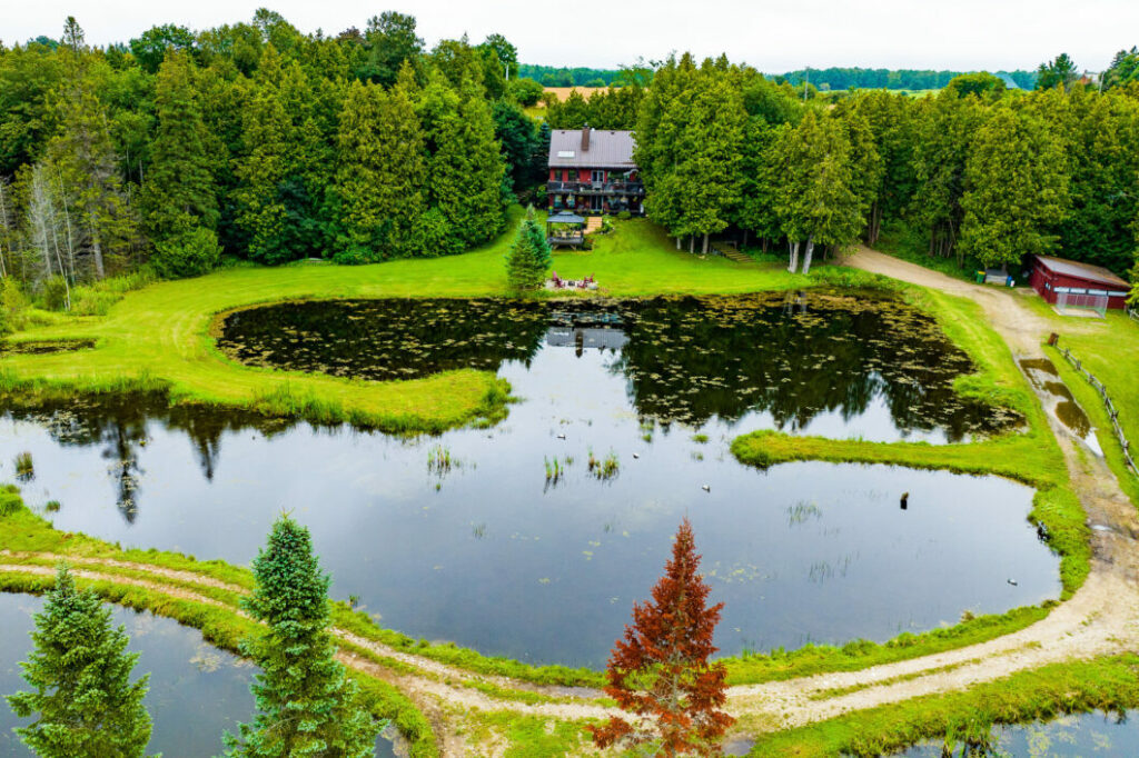 A real estate photo in Flesherton, Ontario taken by Elevated Photos Canada.