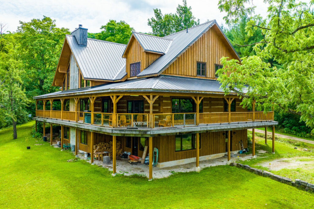 A real estate photo in Kimberley, Ontario taken by Elevated Photos Canada.